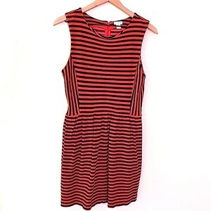 J. Crew Striped Dress With Pockets size Medium